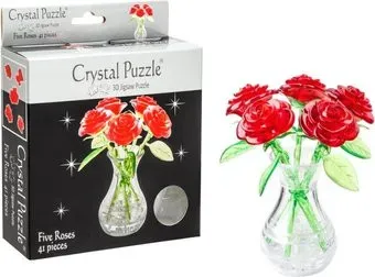 Crystal Puzzle Букет в вазе 90352