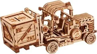Wood Trick Вилочный погрузчик с контейнером-копилкой 1234-17
