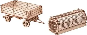 Wood Trick Набор прицепов для трактора 1234-29