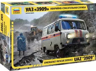 Звезда УАЗ 3909 Аварийно-спасательная служба