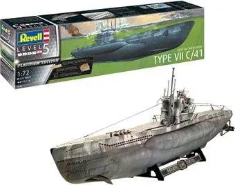 Revell 05163 German Submarine Type VII C/41