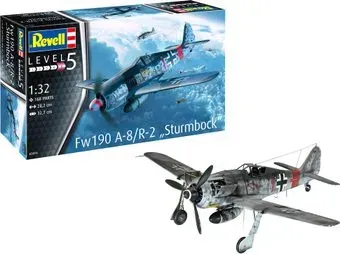 Revell 03874 Истребитель Focke Wulf 190 Fw190 A-8/R-2 Sturmbock