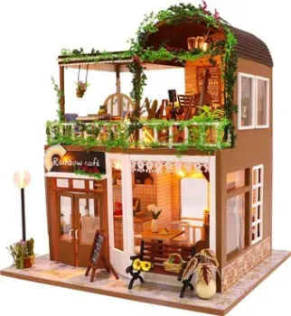 Hobby Day DIY Mini House Лаунж кафе (M906)