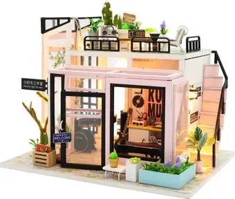Hobby Day DIY Mini House Студия звукозаписи (M903)