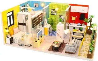 Hobby Day DIY Mini House Квартирный вопрос (M043)