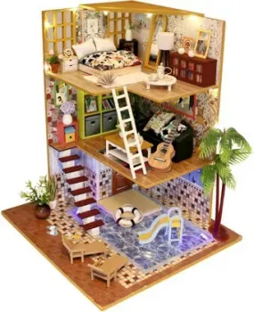 Hobby Day DIY Mini House Таунхаус (M029)