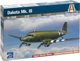Italeri 1338 Военно-транспортный самолет Dakota Mk.III
