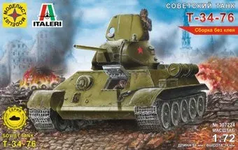 Моделист Советский танк Т-34-76 307224
