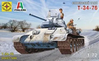 Моделист Советский танк Т-34-76 307201