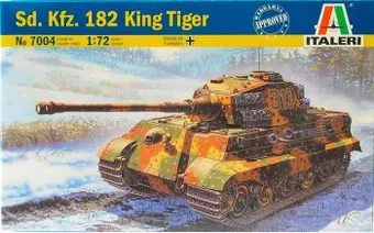 Italeri 7004 Немецкий тяжелый танк Sd. Kfz. 182 King Tiger