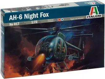 Italeri 017 Легкий многоцелевой вертолет AH-6 Night Fox