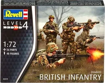 Revell 02519 Современная британская пехота
