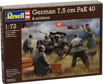 Revell 02531 Немецкое противотанковое орудие PaK40