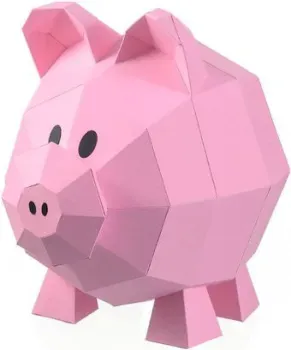 PAPERRAZ Хрюша Нюша (розовый)