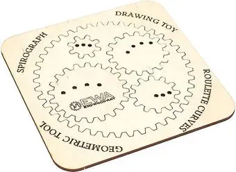 Eco-Wood-Art Spirograph