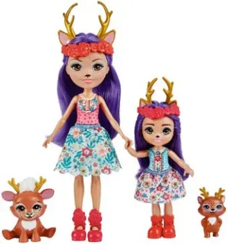 Enchantimals Сестрички Данесса и Данетта Оленни с питомцами HCF80