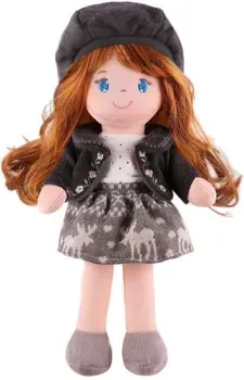 Maxitoys Агата с темными волосами в платье и шубке MT-CR-D01202328-35