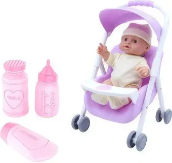 Sharktoys С прогулочной коляской 11500057 (сиреневый)