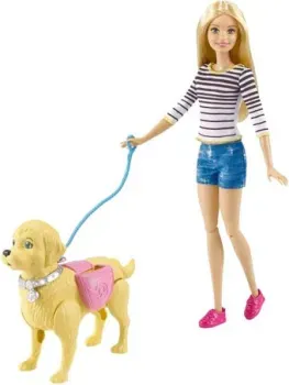 Barbie Прогулка с питомцем DWJ68