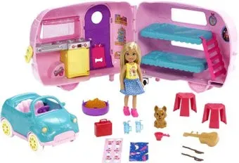 Barbie Фургон для путешествий Челси FXG90