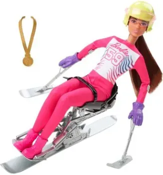 Barbie Зимние виды спорта Лыжник-паралимпиец HCN33