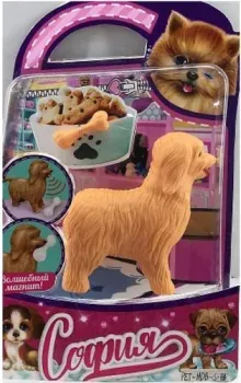 Карапуз Магнитная собака с косточкой для Софии PET-MDB-S-BB