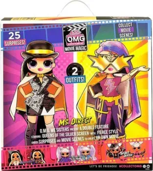 L.O.L. Surprise! OMG Movie Magic Doll Ms.Direct 577904EUC