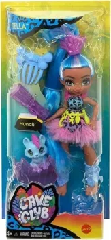 Cave Club Tella Prehistoric Fashion Doll with Dinosaur Pet GNL86