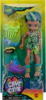 Cave Club Slate Prehistoric Fashion Doll with Dinosaur Pet GNL87