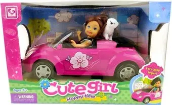 Qunxing Toys Подружка с машиной K899-14