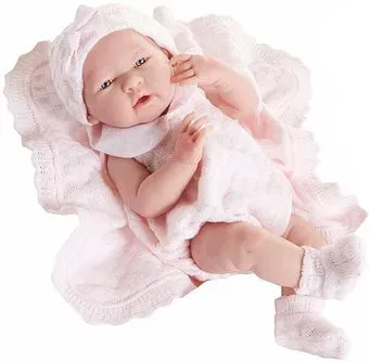 JC Toys в розовой одежде с одеяльцем 18053