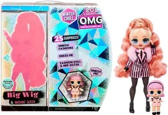 L.O.L. Surprise! O.M.G. Winter Chill Big Wig & Madame Queen Doll 570264