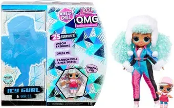 L.O.L. Surprise! O.M.G. Winter Chill Icy Gurl & Brrr B.B. Doll 570240