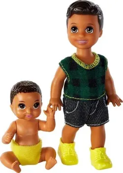 Barbie Skipper Babysitters INC Siblings Boys Brunette GFL32