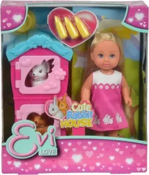 Simba Evi LOVE Cute Rabbit House 105733065