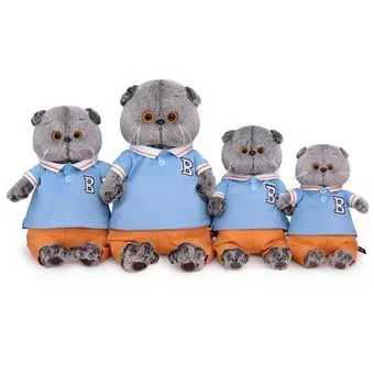 BUDI BASA Collection Басик в голубом поло Ks22-210 (22 см)