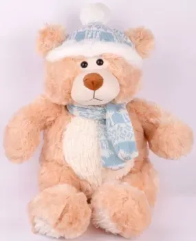 Weihai Мишка в шапке с шарфом ST7493