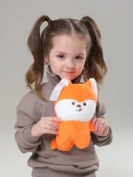 ILikeGift Shiba-inu tongue 106-084-02 (orange)
