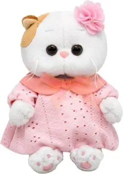 BUDI BASA Collection Кошечка Ли-Ли Baby в пудровом платье LB-141
