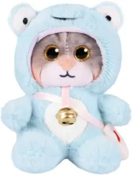 Maxitoys Котик в голубом капюшоне 300523-7-1-12