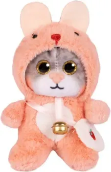 Maxitoys Котик в розовом капюшоне 300523-7-3-12