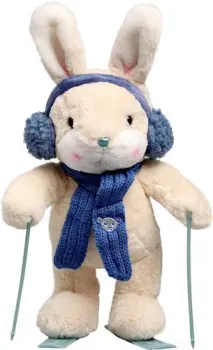 Milo Toys Little Friend Зайчонок на лыжах. Синий шарф 9905626