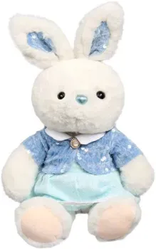 Milo Toys Little Friend Зайка в синем платье 9905655