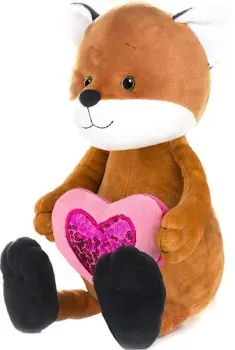 Maxitoys Luxury Романтичный лисенок с сердечком MT-GU042021-4-20