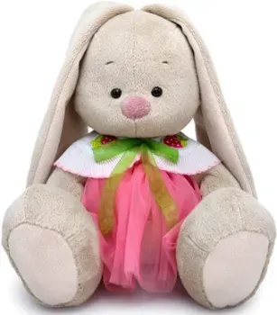 BUDI BASA Collection Зайка Ми в юбке и воротнике с клубничками SidM-533