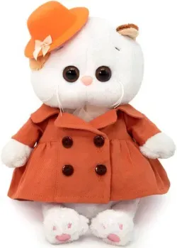 BUDI BASA Collection Кошечка Ли-Ли Baby в тренче и шляпке LB-112