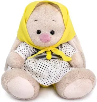 BUDI BASA Collection Зайка Ми в платье с косынкой SidX-498 (малыш)