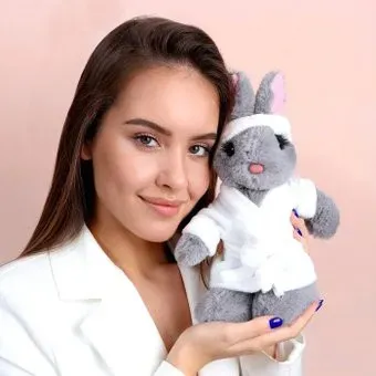 Milo Toys Зайка в халатике 9315185