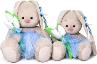 BUDI BASA Collection Зайка Ми с тюльпанами SidS-380 (18 см)