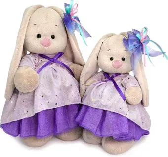 BUDI BASA Collection Зайка Ми в платье с блестками StM-436 (32 см)